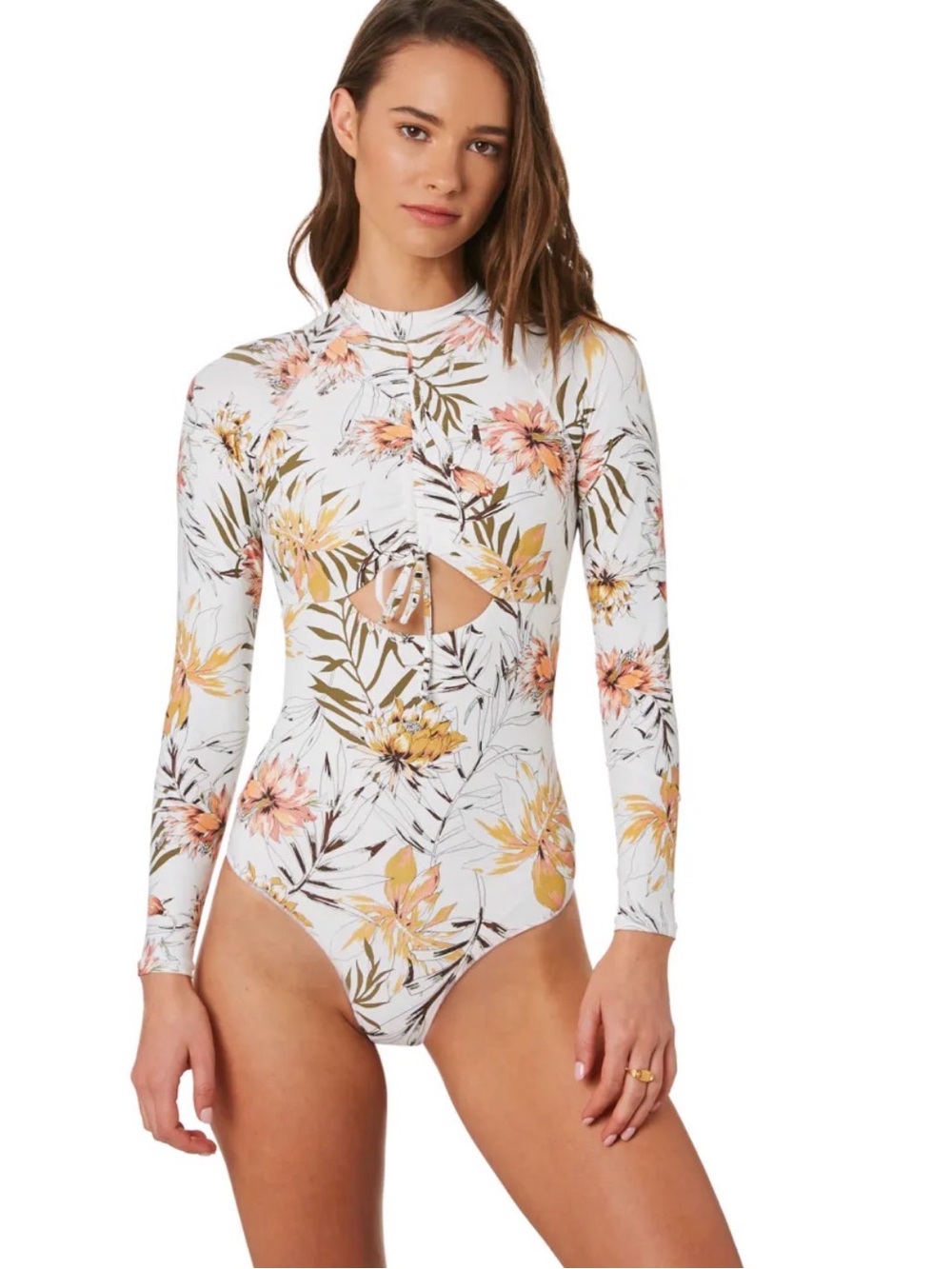 NWT Rip Curl Playa Blanca Long Sleeve One Piece